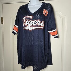 Auburn AU Tigers‎ Blue Mesh  Jersey Shirt Knights G-lll Sports Women's XL
